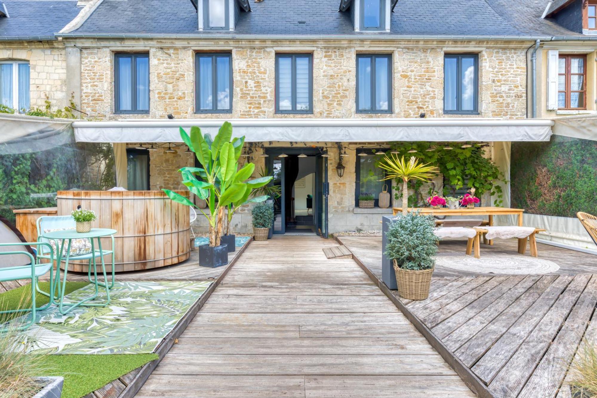 La Dame De Coeur La Maison A L'Oree De Deauville Touques Exteriör bild